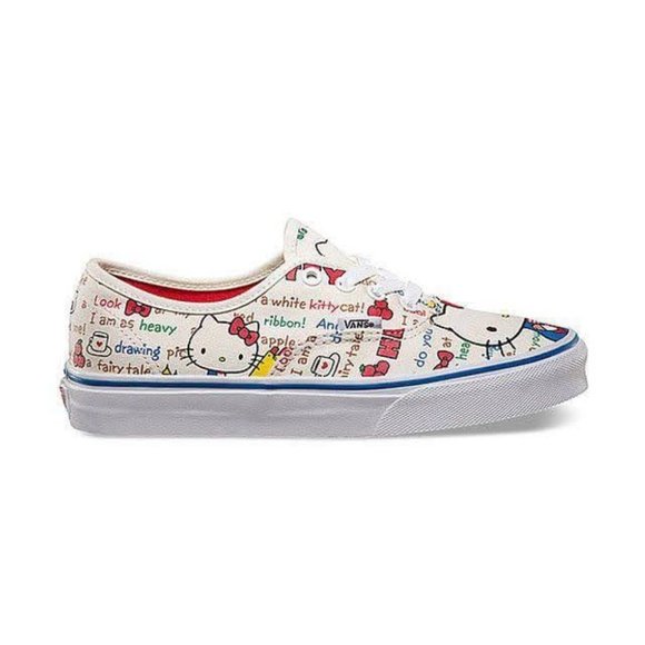 Shoes - RARE VINTAGE Hello Kitty X Vans Shoe 40th Anniversary Sneakers Size 6.5 Womens